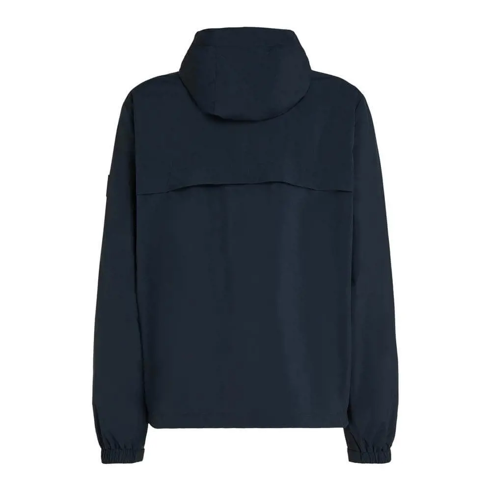 Tommy Hilfiger Logo Patch Desert Sky Hooded Jacket
